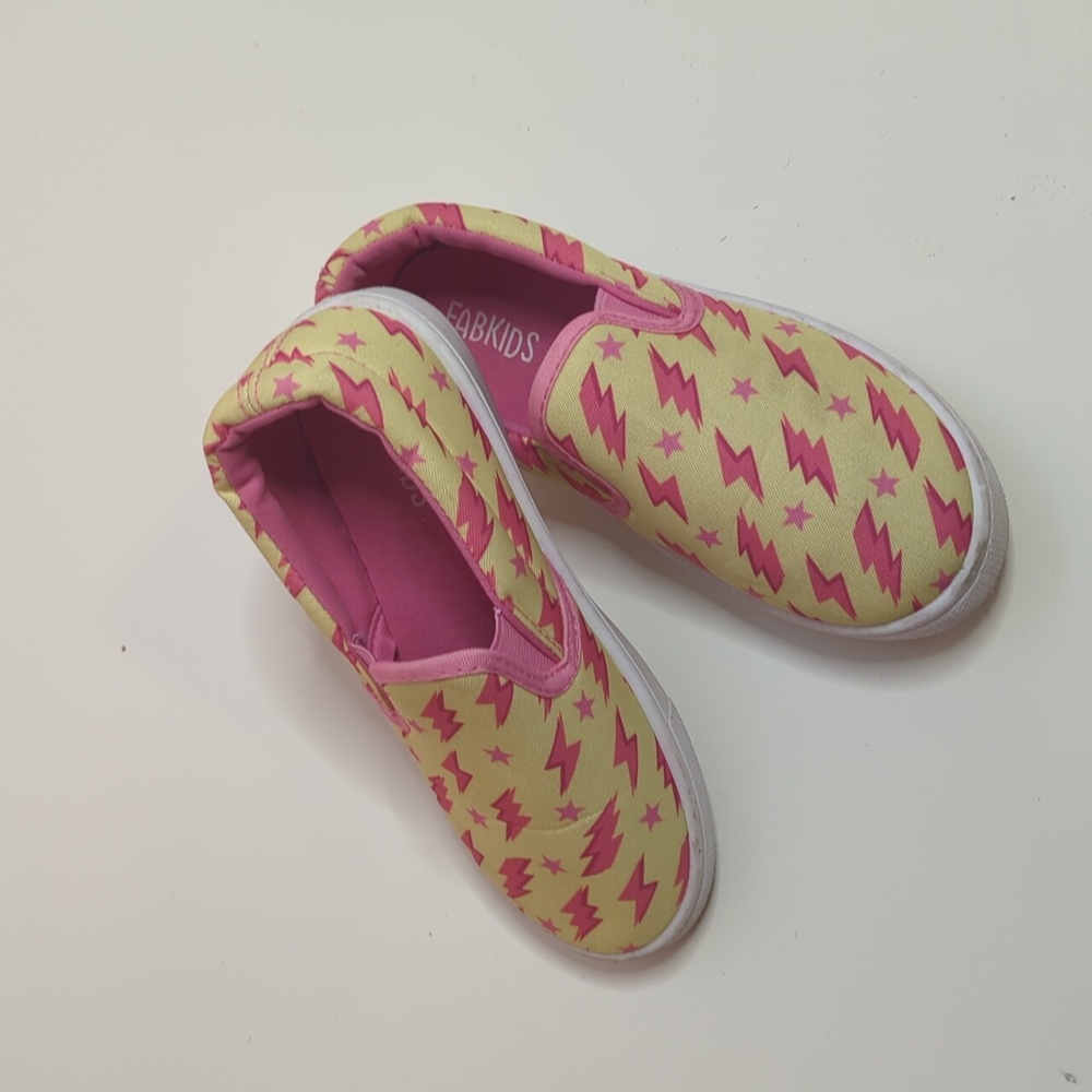Girls Lightening Bolt Shoes